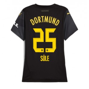 Borussia Dortmund Niklas Sule #25 Dámské Venkovní Dres 2024-25 Krátký Rukáv